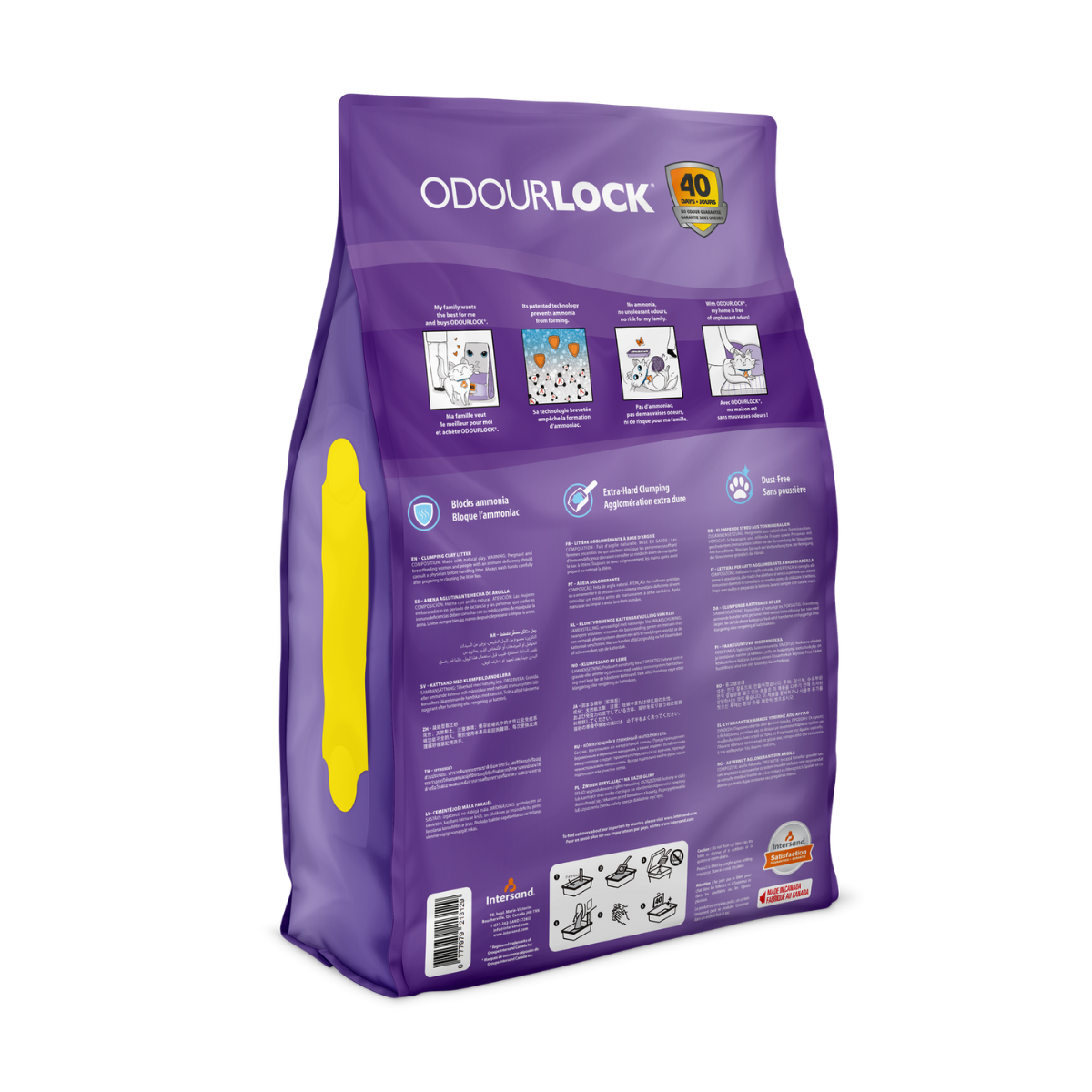 Intersand Odourlock arena aglutinante aroma Lavanda