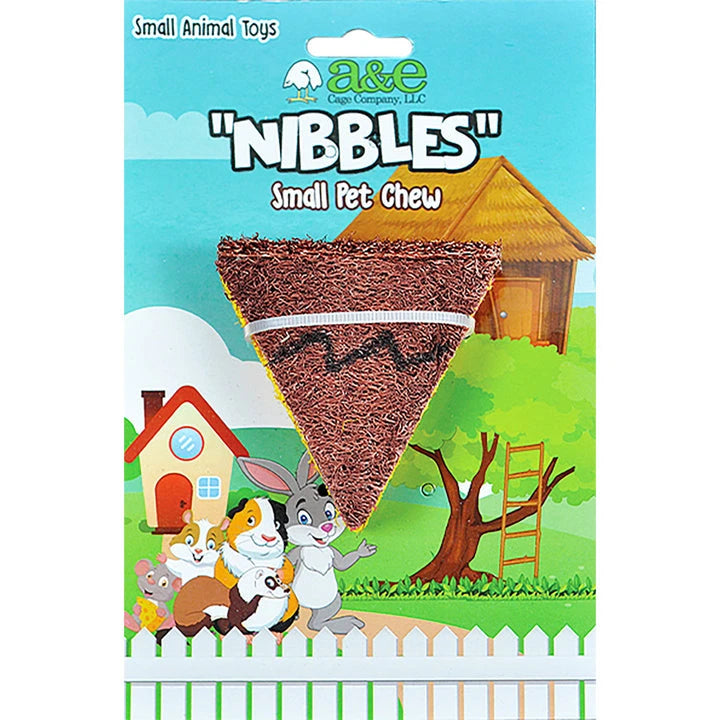 Juguete A&E Nibbles Rebanada de Pizza para Pequeño Mamíferos