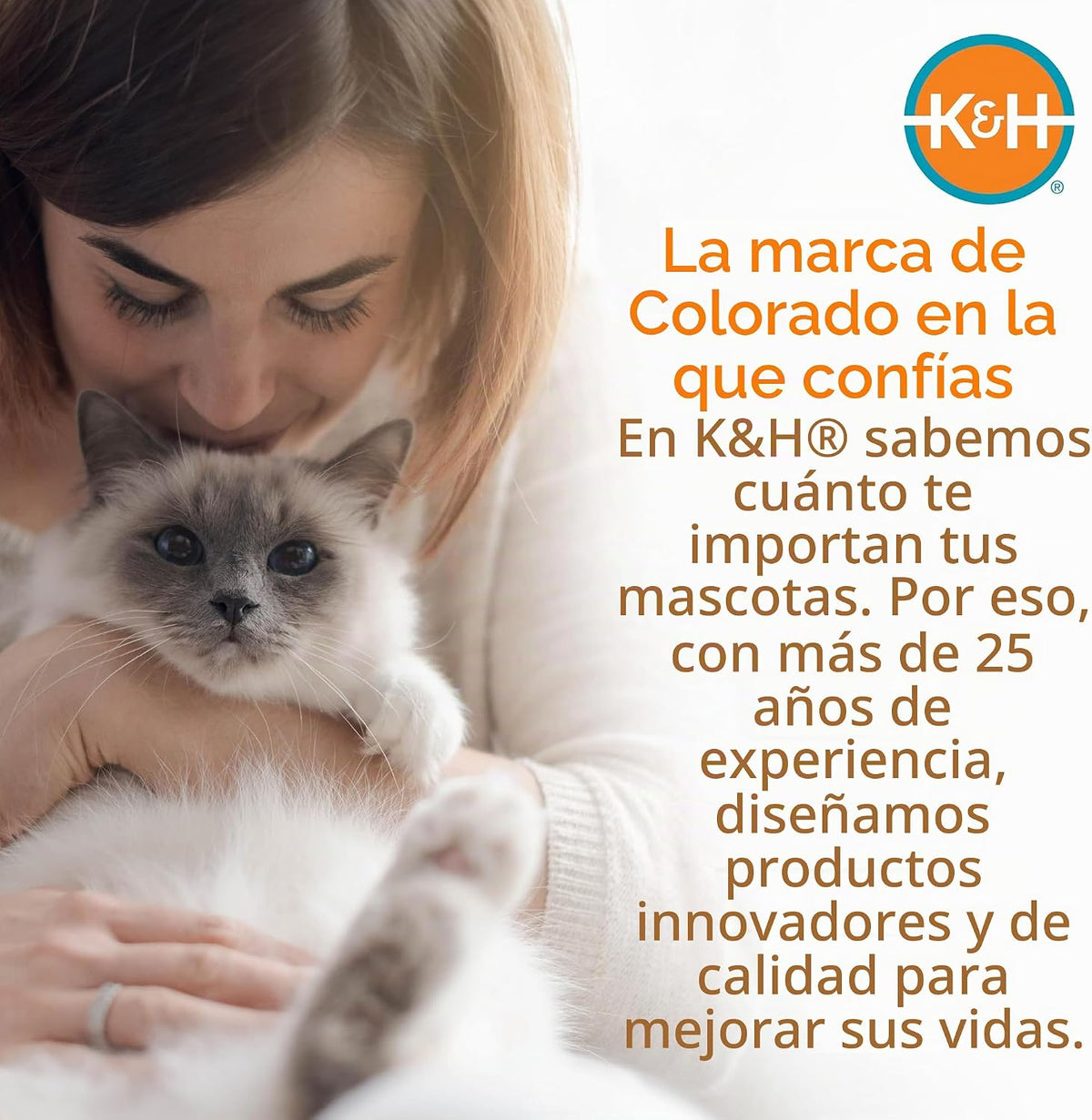 Cama de ventana K&H Kitty Sill color gris para gato