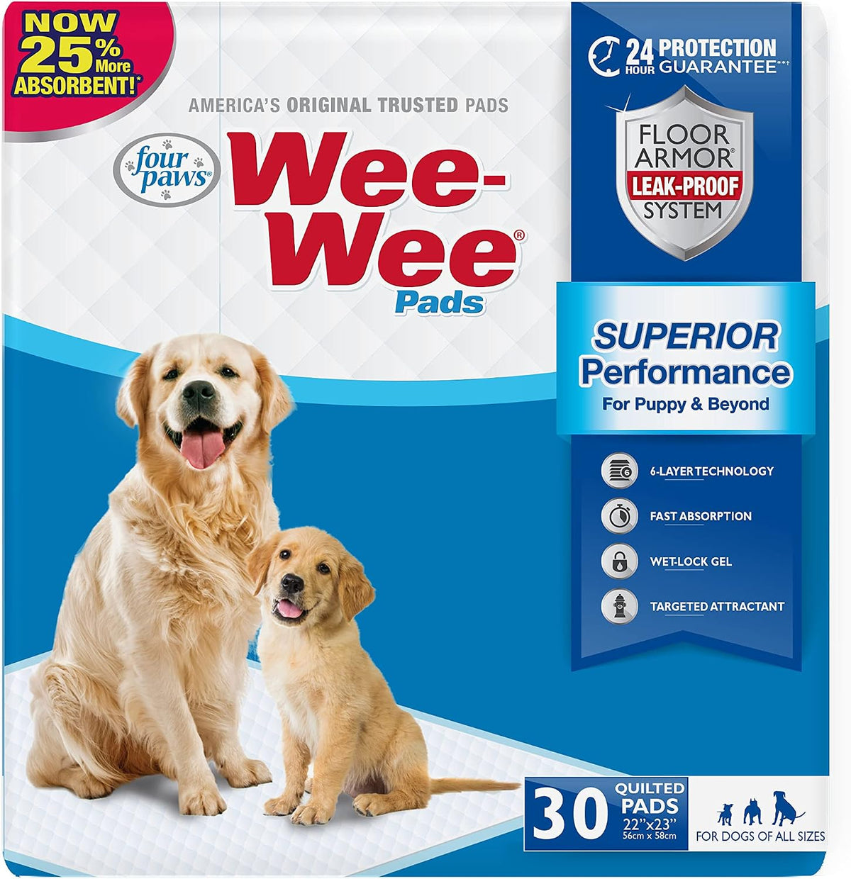 Wee-Wee Pads Tapete Entrenador para Perro