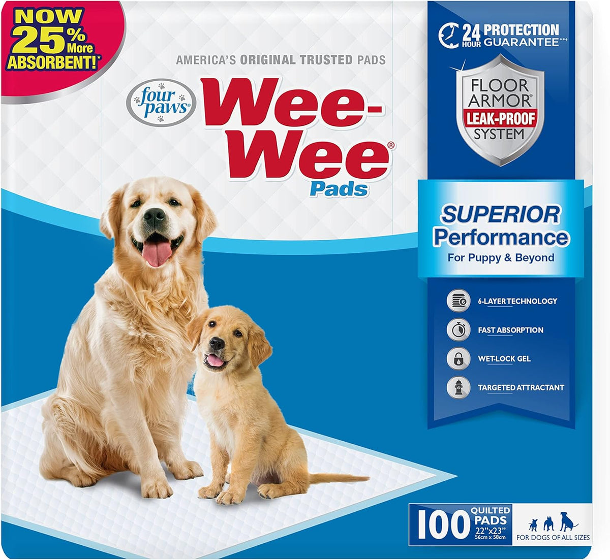 Wee-Wee Pads Tapete Entrenador para Perro