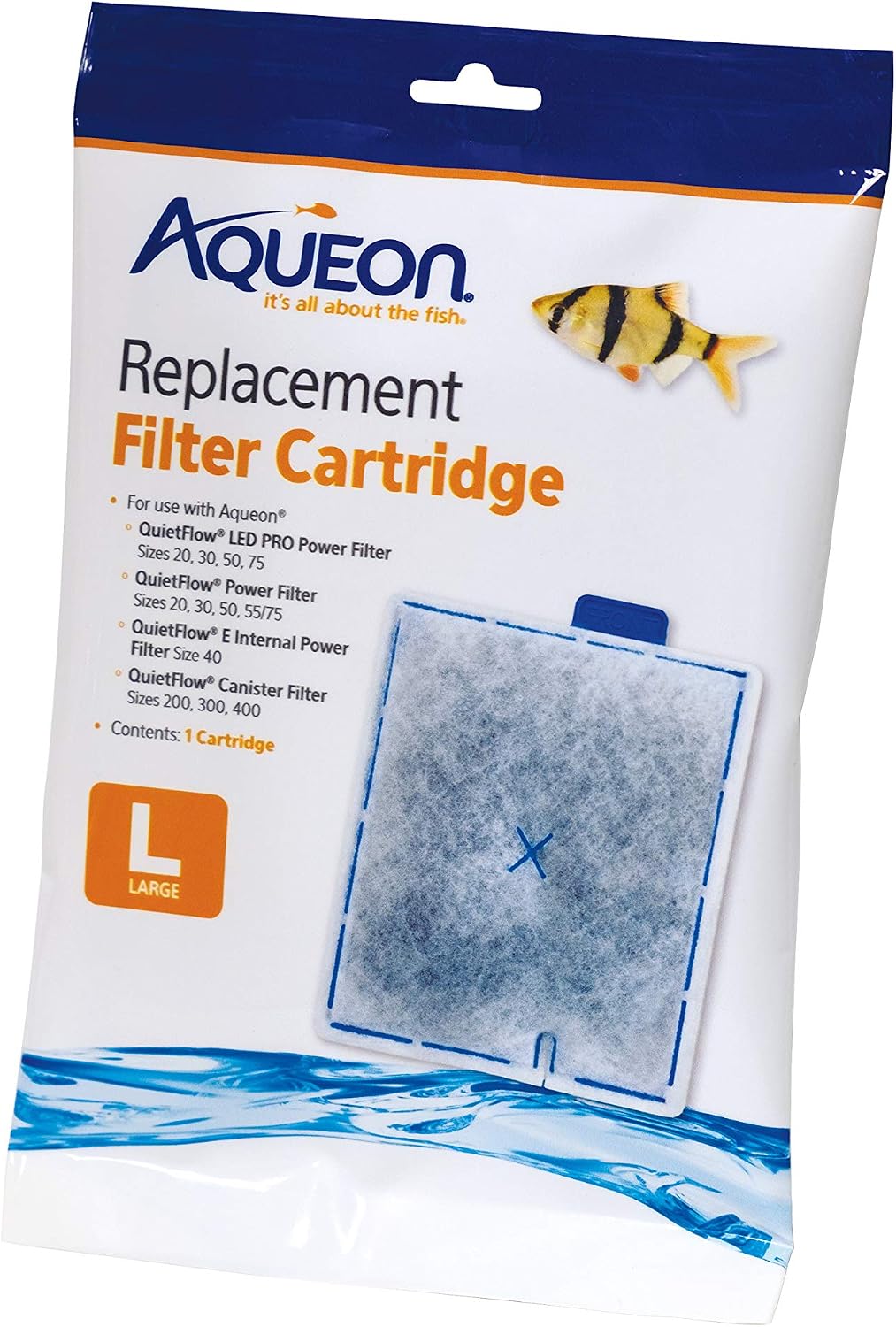 Aqueon Cartucho para filtro de acuario (Tamaño grande)