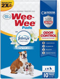 Wee-Wee Pads Tapete entrenador Control de olor con Febreze