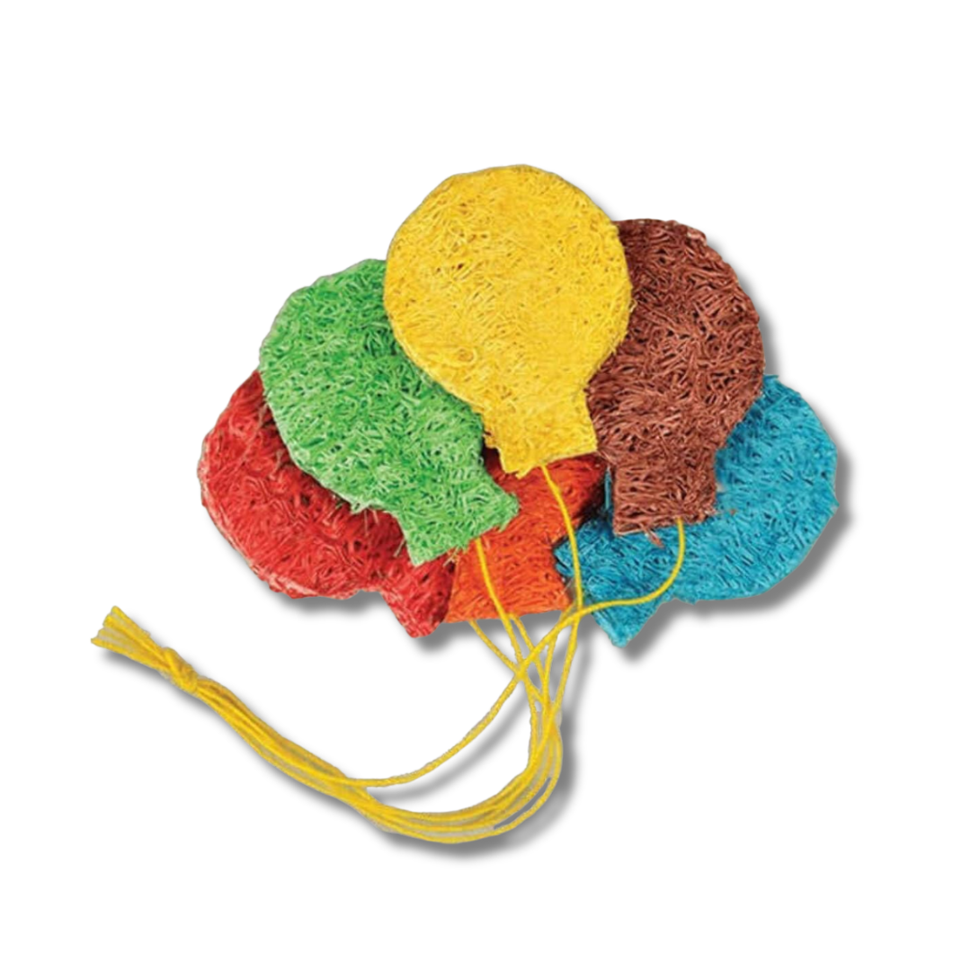 Juguete A&E Nibbles de Esponja Globos para Pequeño Mamíferos