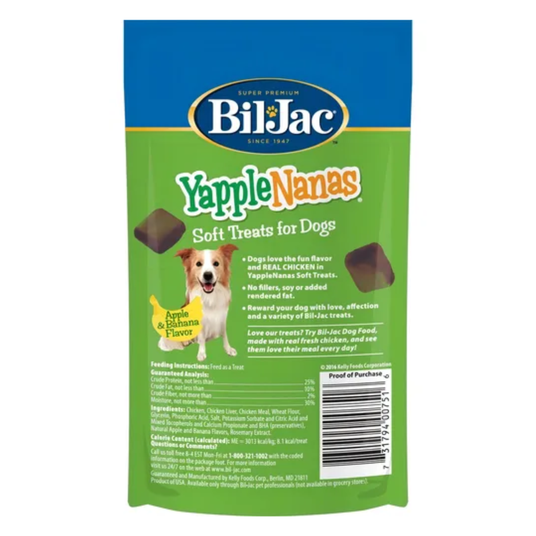 Bil-Jac Yapple-Nanas Premios Suaves para Perro