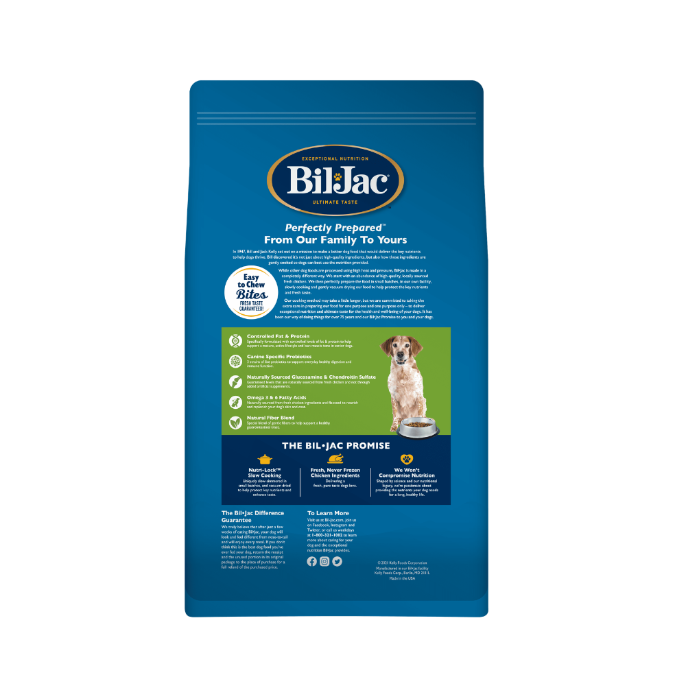 Bil-Jac Select formula perro adulto mayor