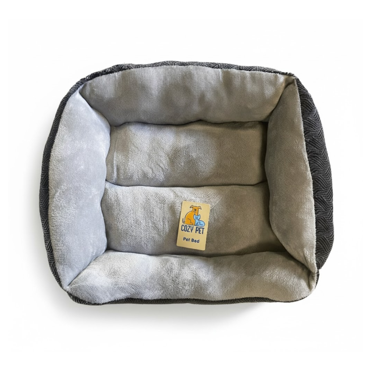 DMC Cama Cozy Pet estampado Lineas Negras