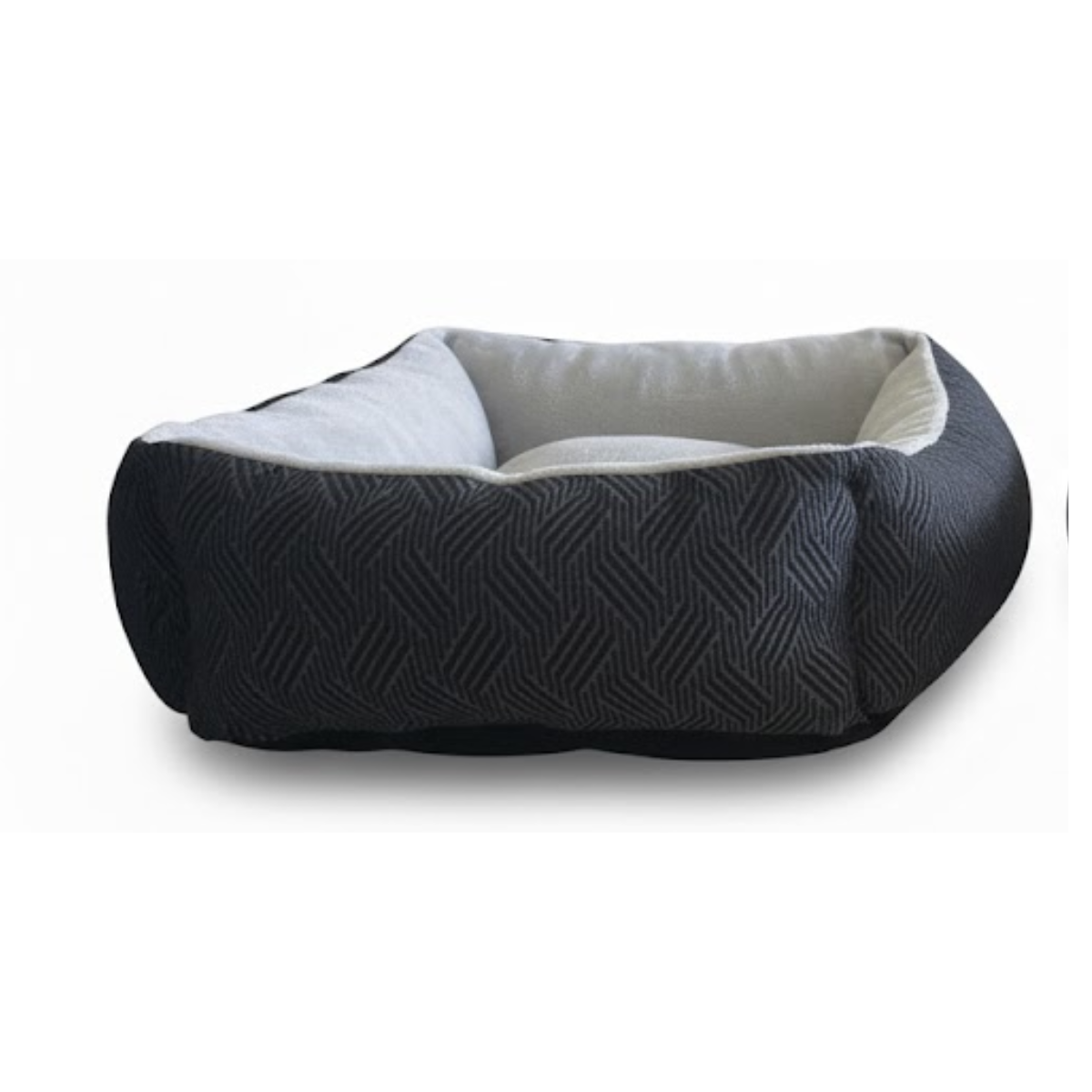 DMC Cama Cozy Pet estampado Lineas Negras