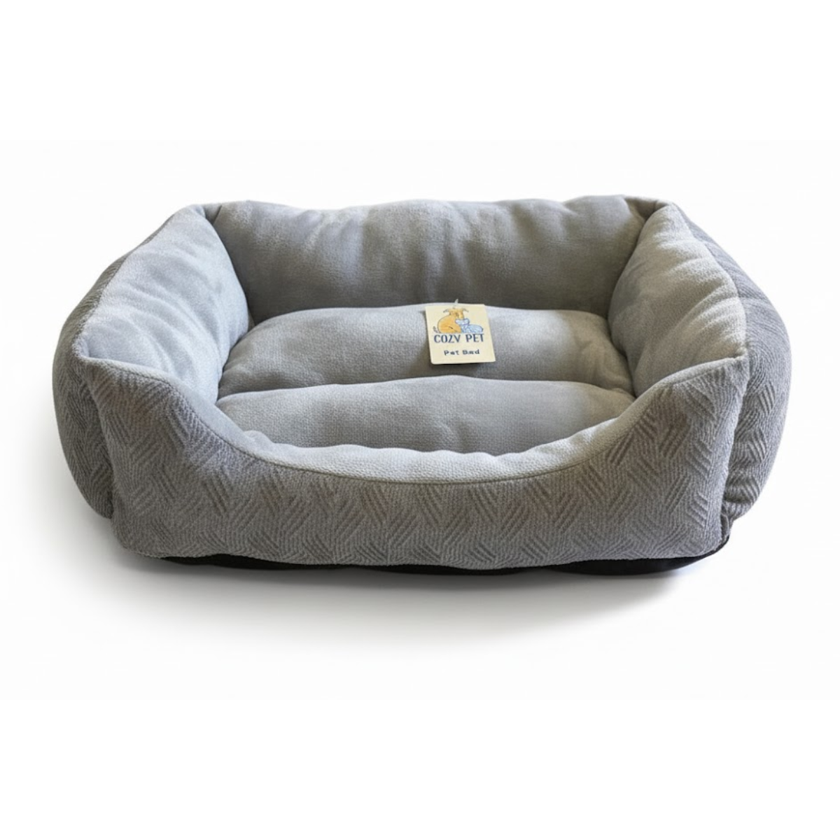 DMC Cama Cozy Pet estampado Lineas Gris