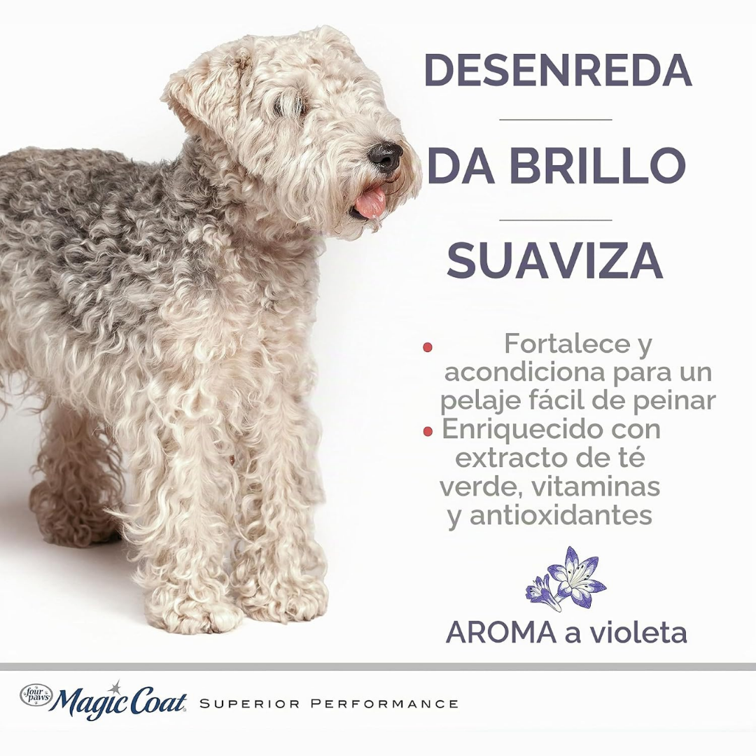 Magic Coat Shampoo Elimina Nudos y Marañas para Perros