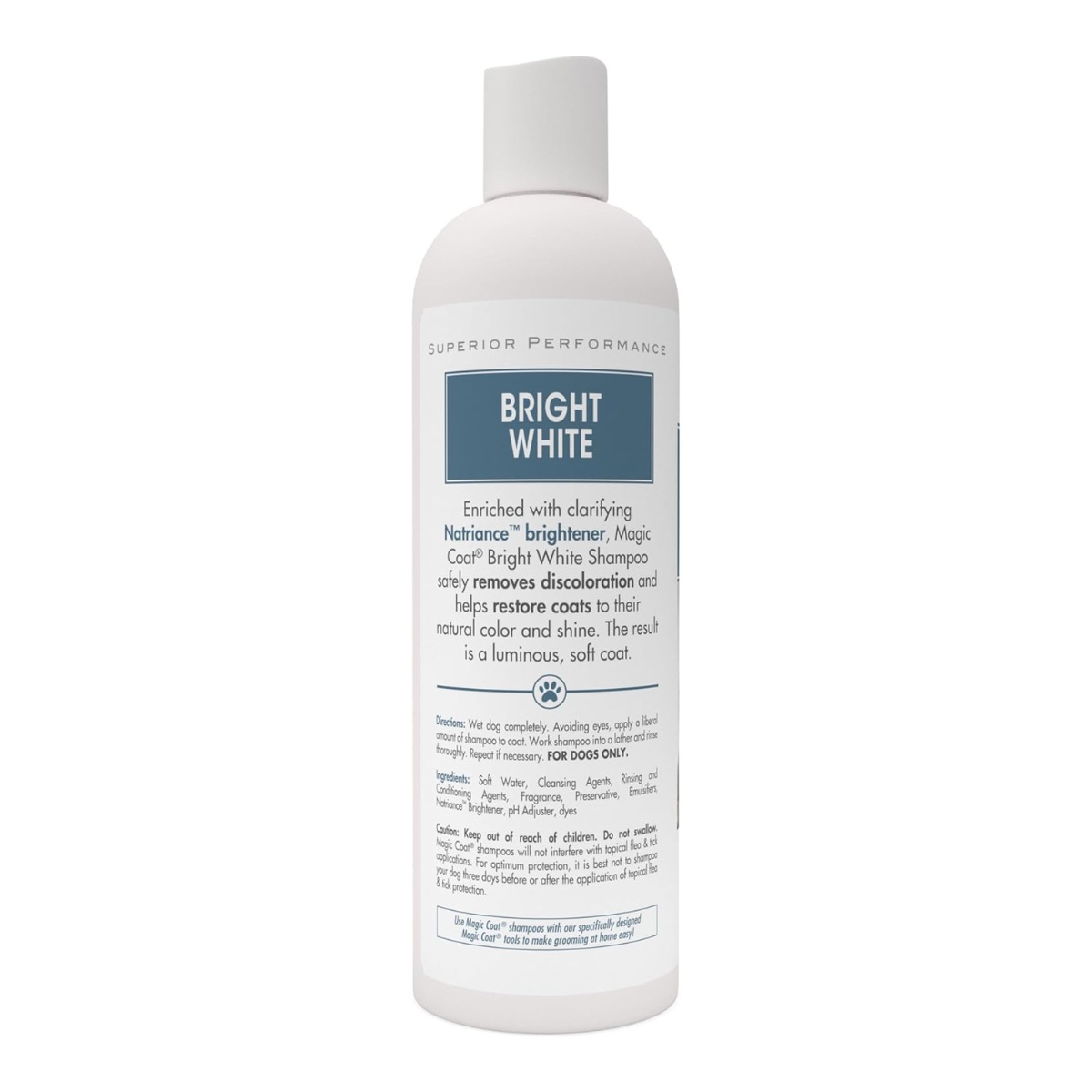 Magic Coat Shampoo Blanco Brillante para Perros