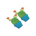 Juguete A&E Nibbles de Esponja Maceta con Cactus para Pequeño Mamíferos