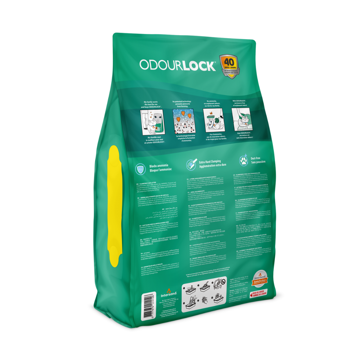 Intersand Odorlock Arena para gato aroma brisa calmante