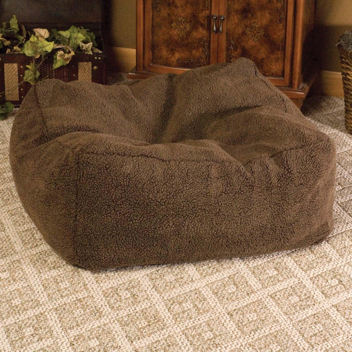 K&H Cama Cuddle Cube Moca, para perro chico