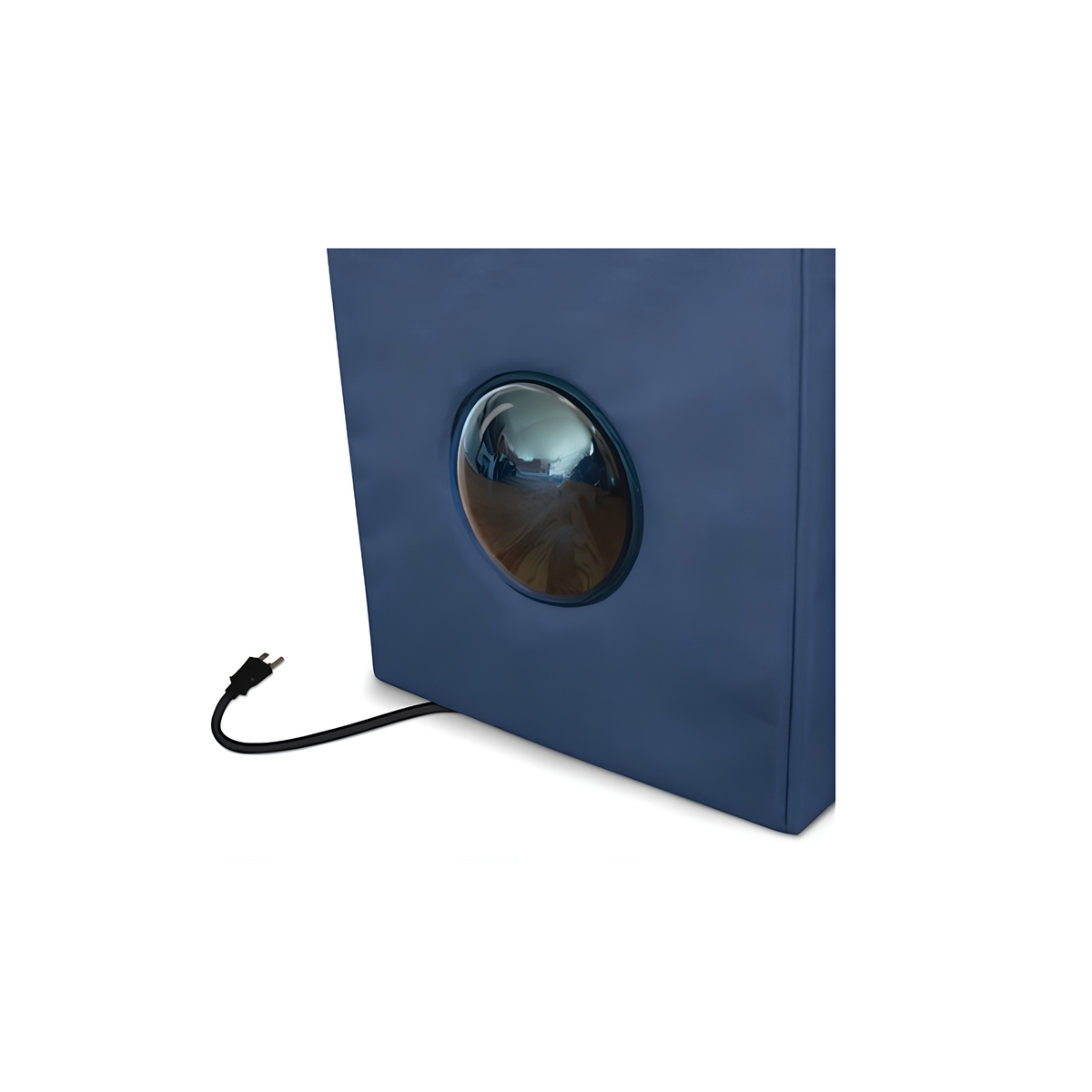 K&H Casa exterior Creative Solutions Outdoor Kitty Barn Navy Blue para gato