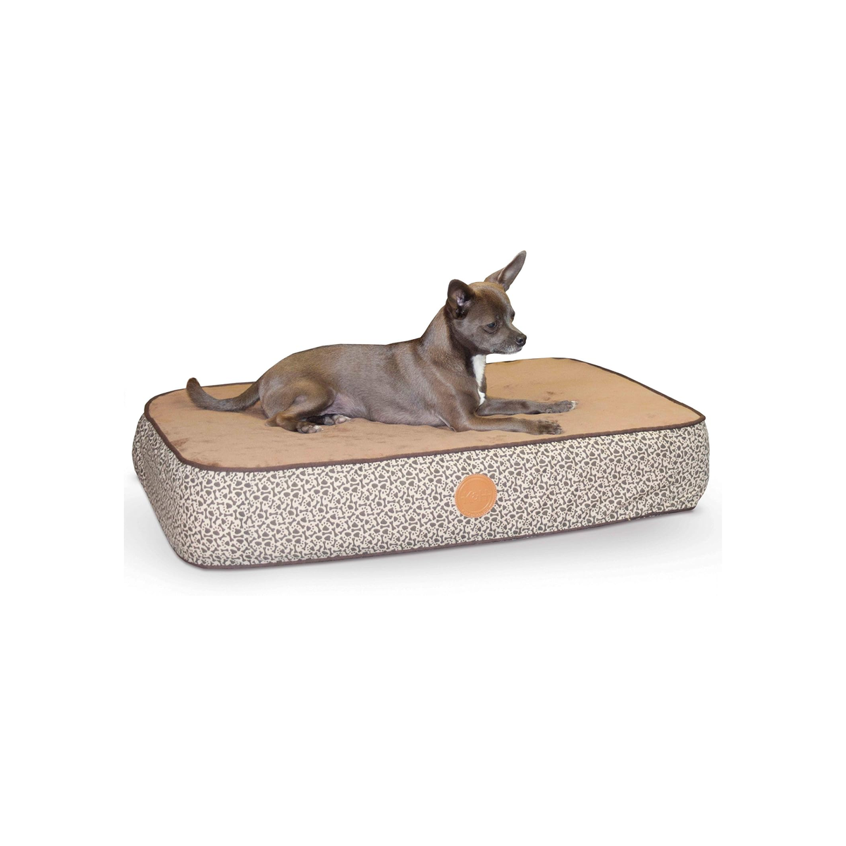 K&H Cama Ortopédica Superior  Moca/Patitas/Hueso Chica, para perro