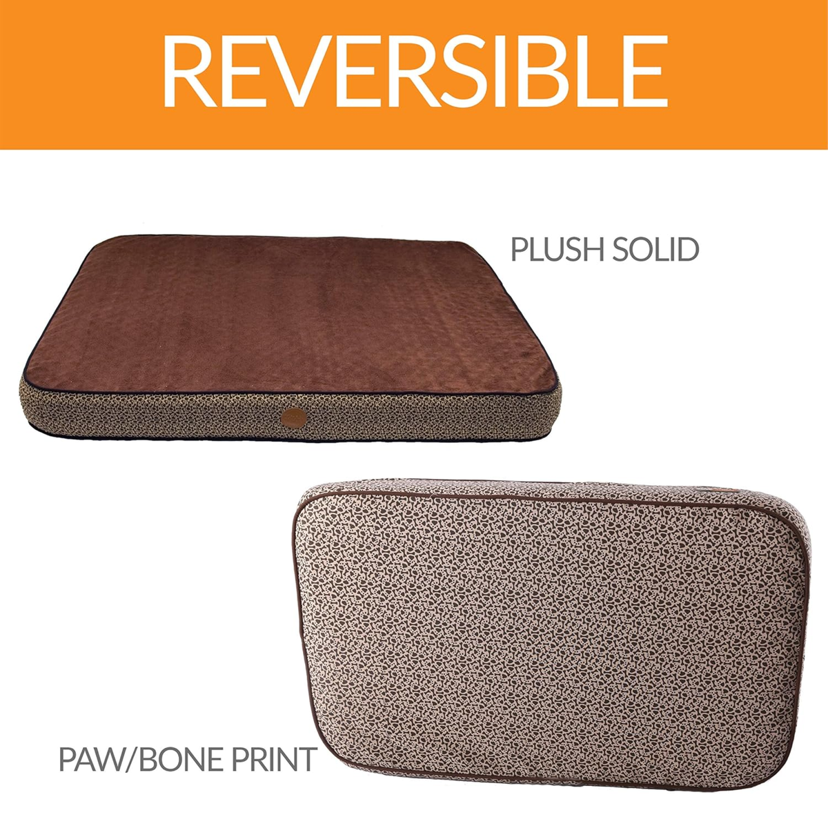 K&H Cama Ortopédica Superior  Moca/Patitas/Hueso Chica, para perro