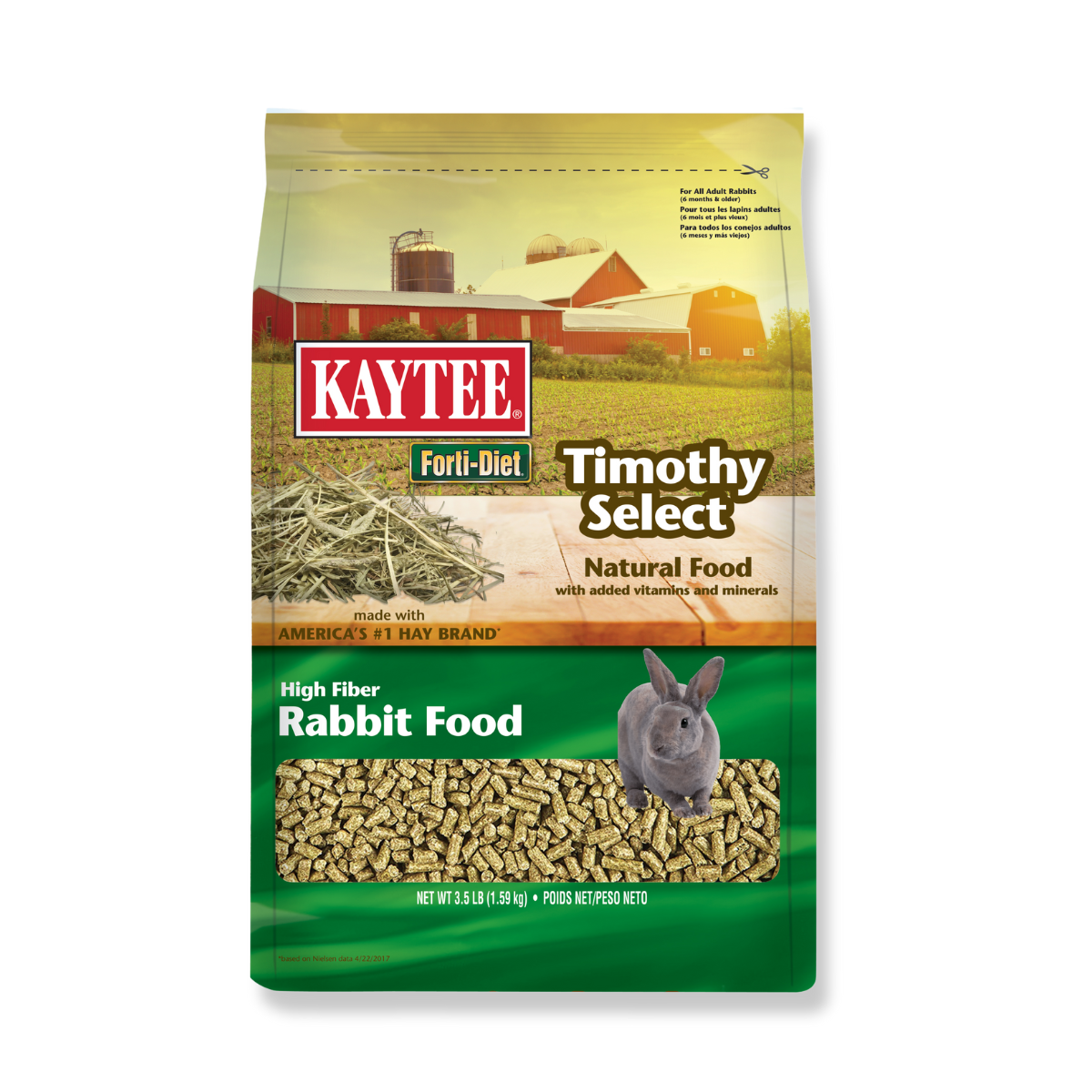 Kaytee Forti Diet Timothy Select Conejo