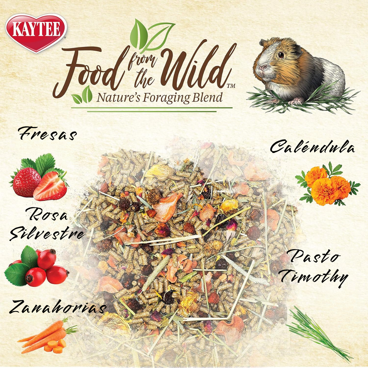 Kaytee Alimento Natural Food from the Wild Cuyo