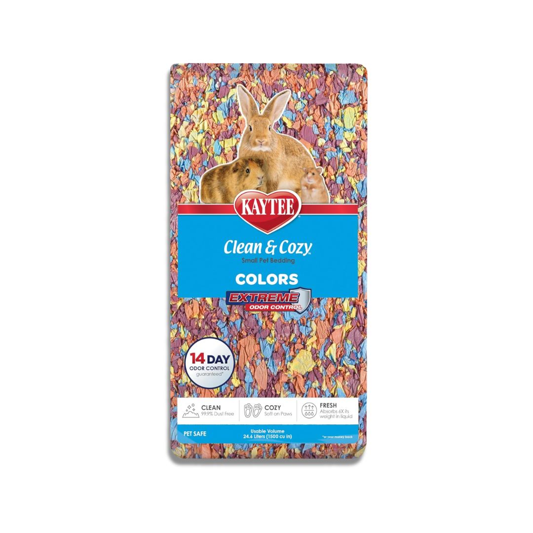 Kaytee Sustrato antiolores Clean & Cozy Kaleidoscope