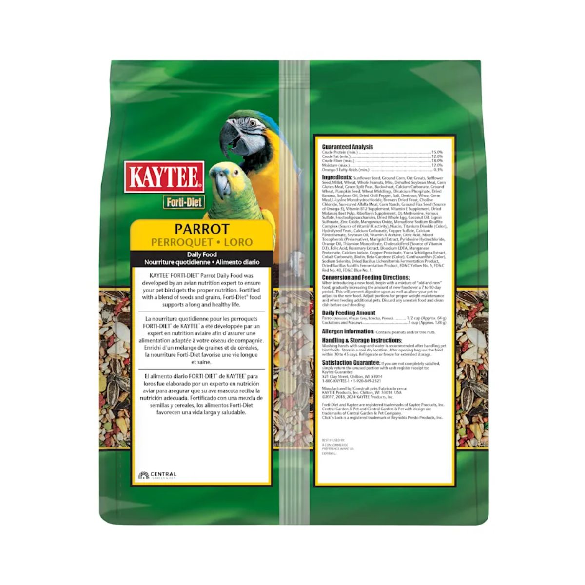 Kayte Forti Diet Loros / Pericos
