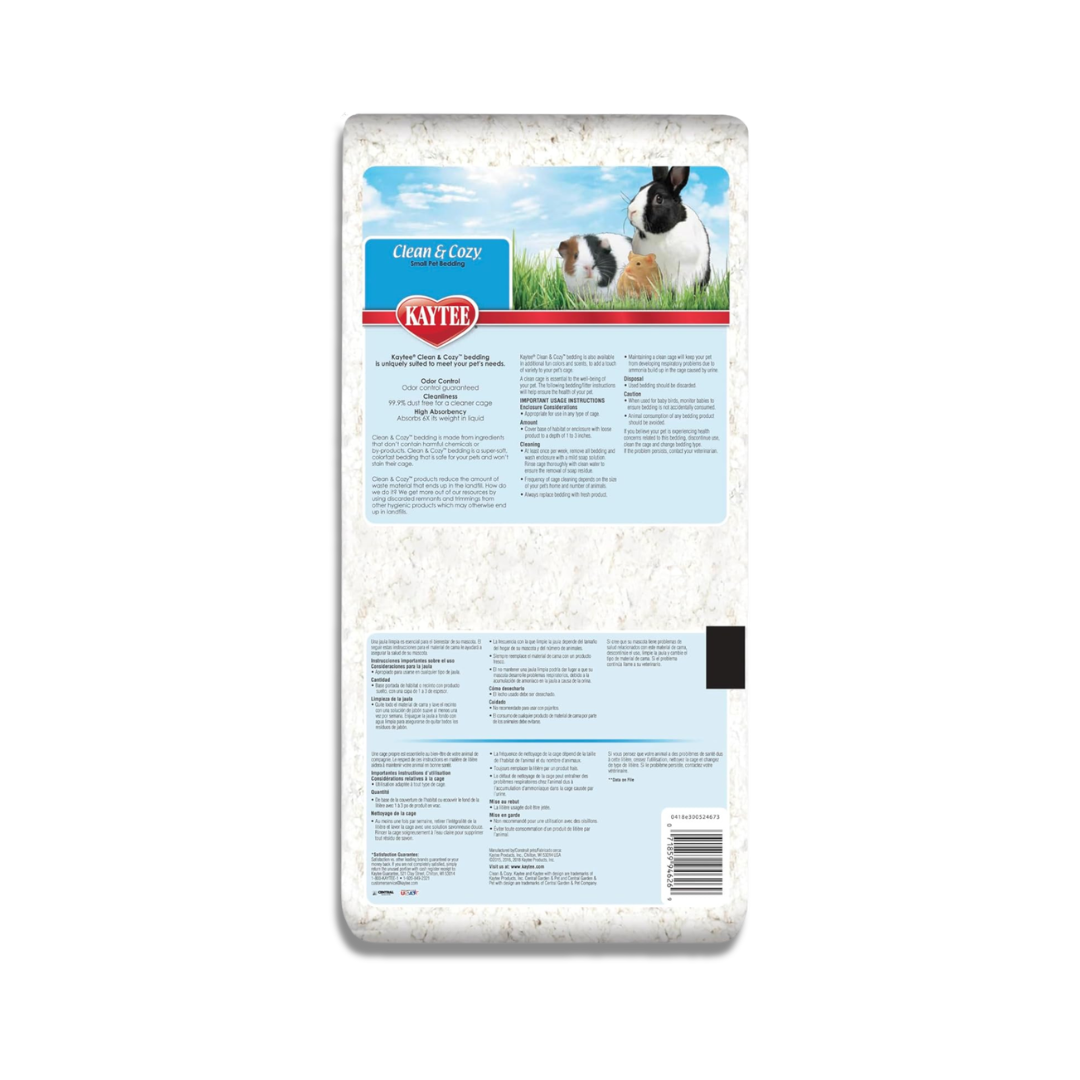 Kaytee Sustrato antiolores Clean & Cozy Blanco