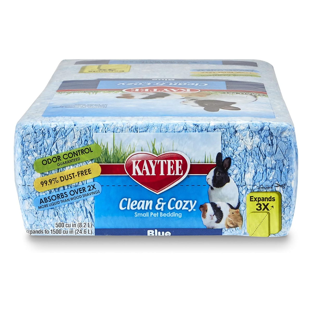 Kaytee Sustrato antiolor Clean & Cozy Azul