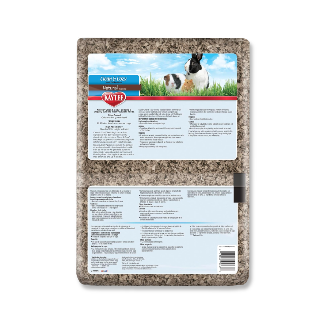 Kaytee Sustrato antiolores Clean & Cozy Natural