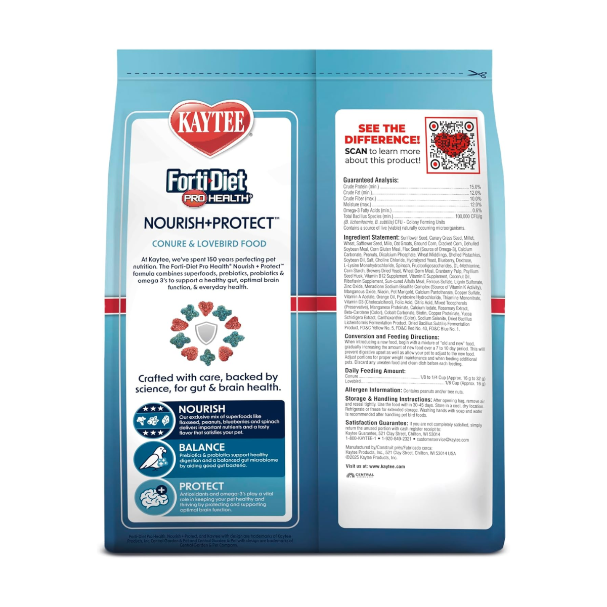 Kaytee Forti-Diet ProHealth Conuro y Agaporni