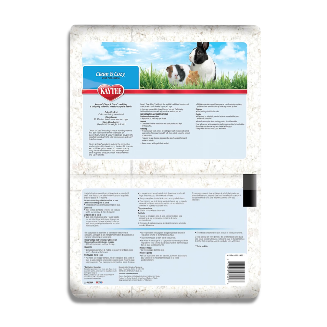 Kaytee Sustrato antiolores Clean & Cozy Blanco