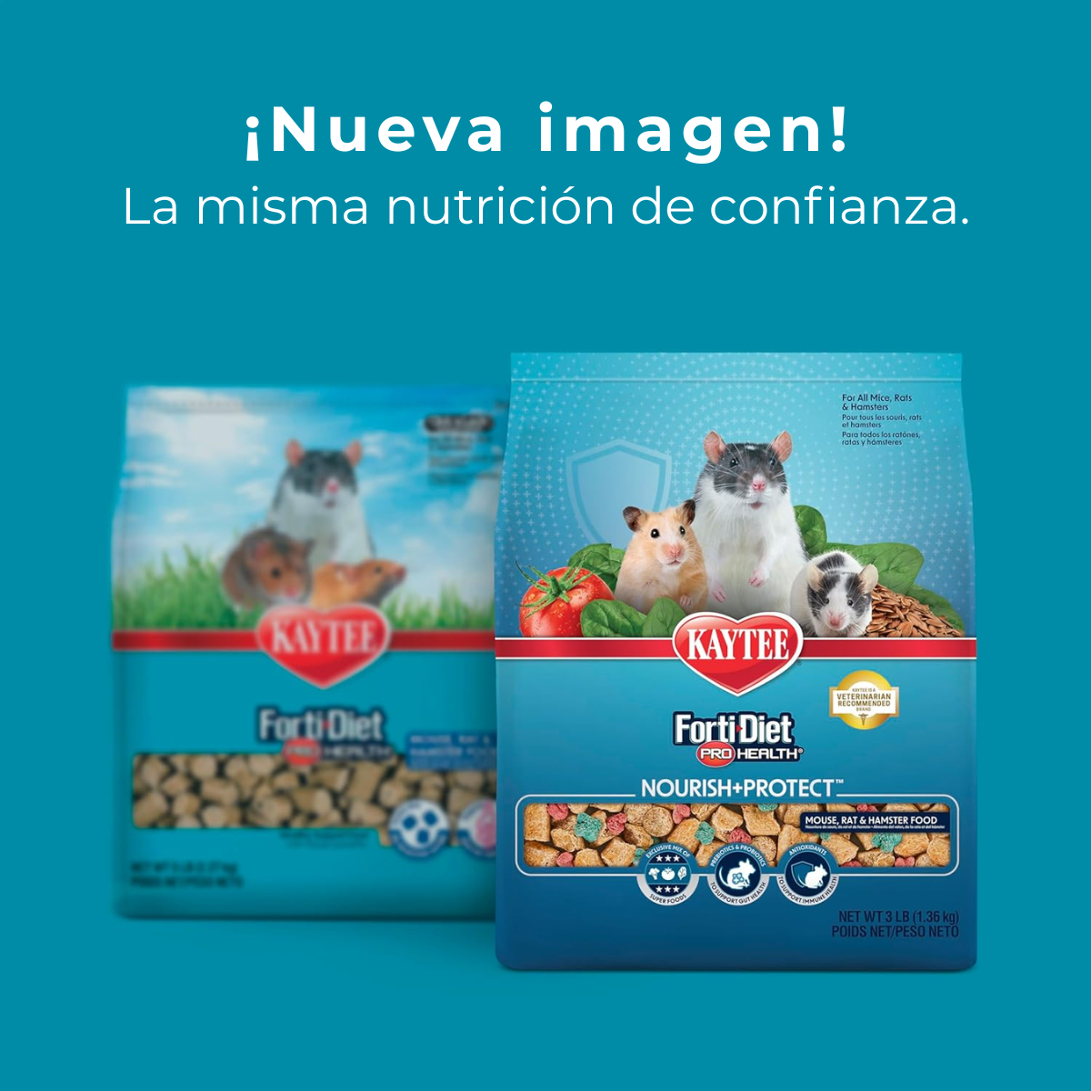 Kaytee Forti-Diet ProHealth Rata y Ratón