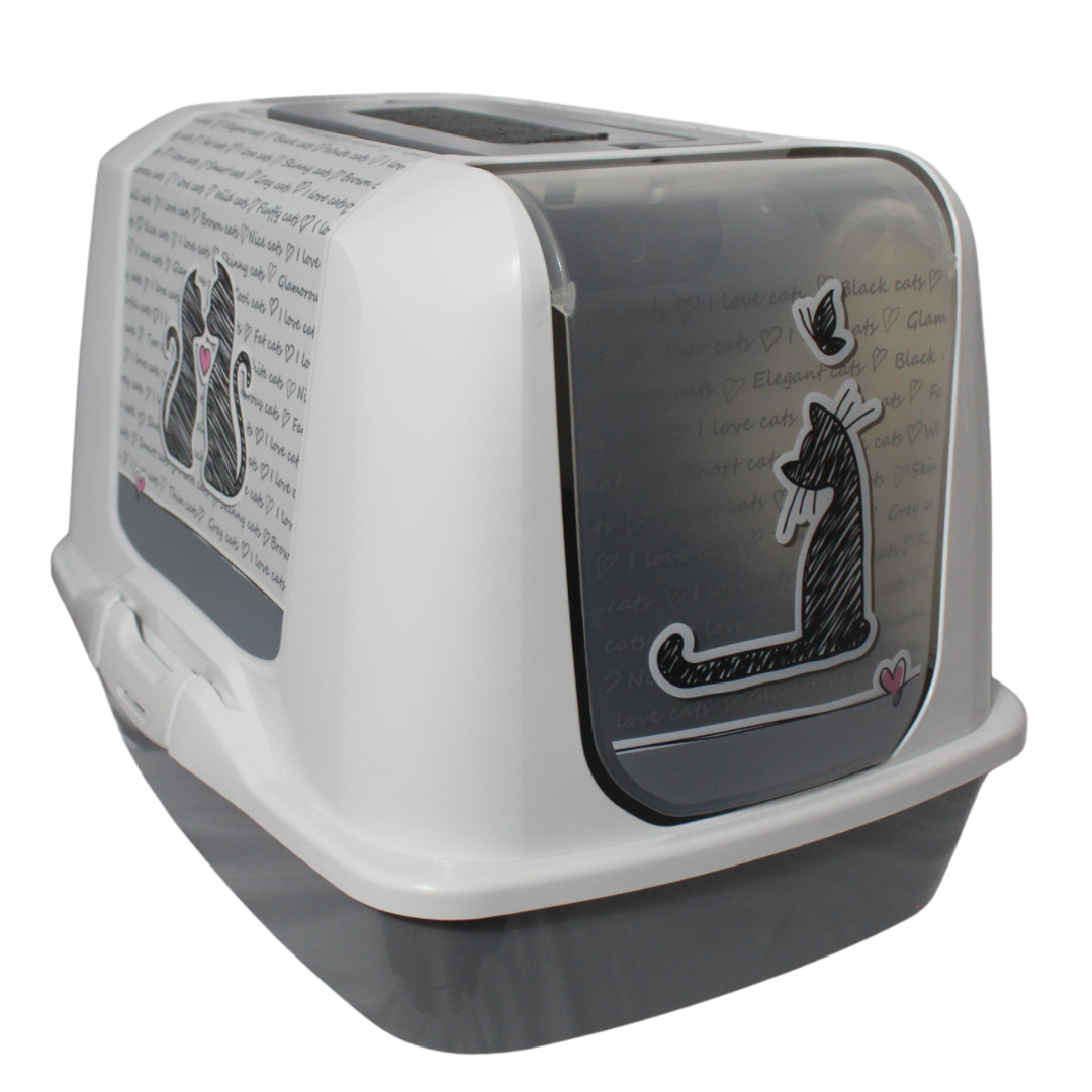 Moderna Arenero para Gato Trendy Cat Cats in Love