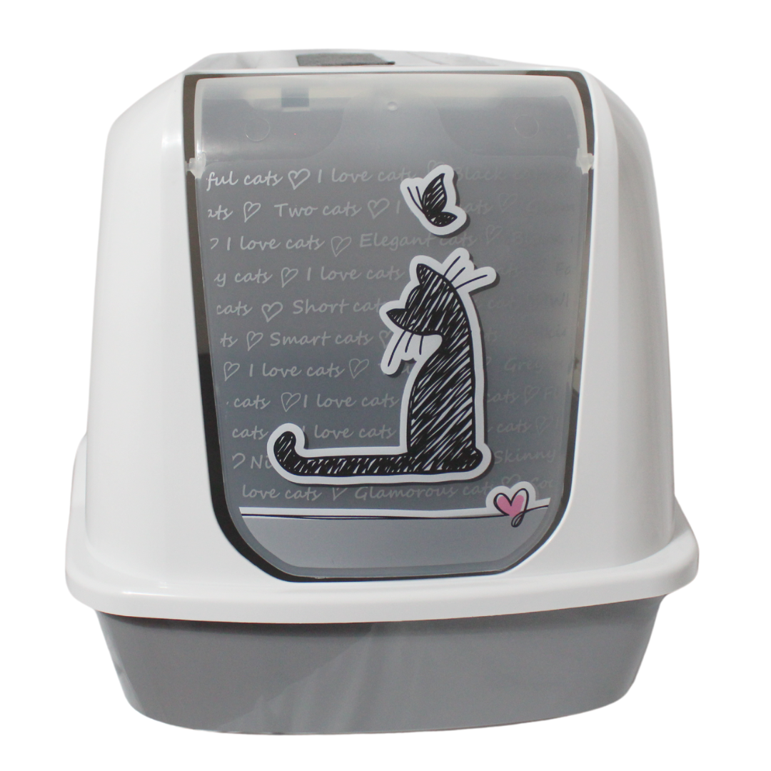 Moderna Arenero para Gato Trendy Cat Cats in Love