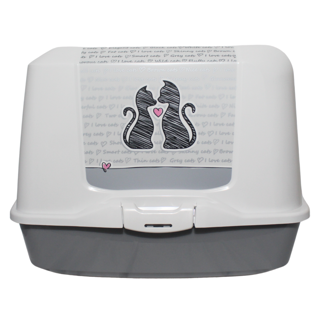 Moderna Arenero para Gato Trendy Cat Cats in Love