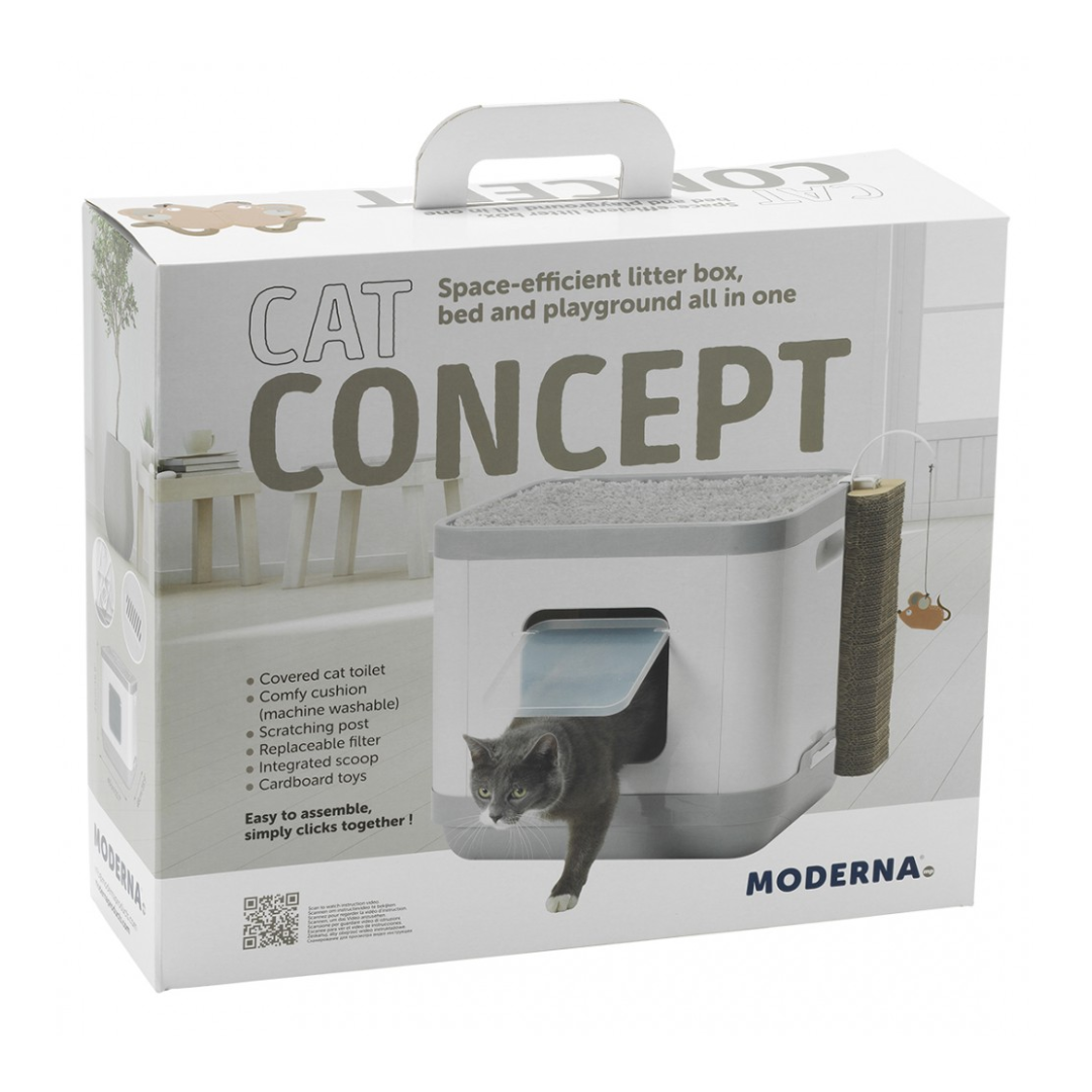 Moderna Arenero para Gato Cat Concept