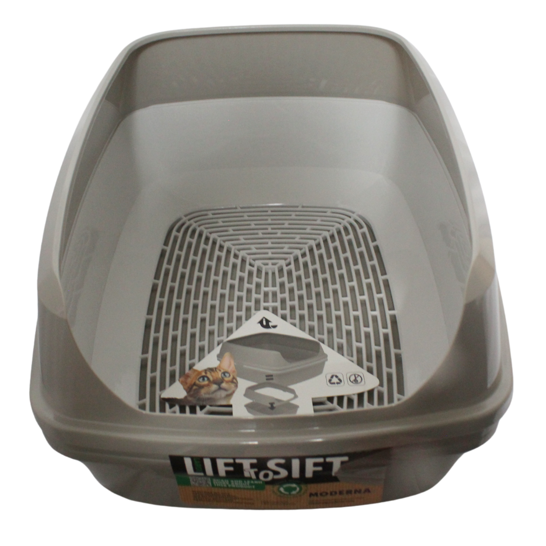 Moderna Arenero abierto con cernidor Lift to Sift