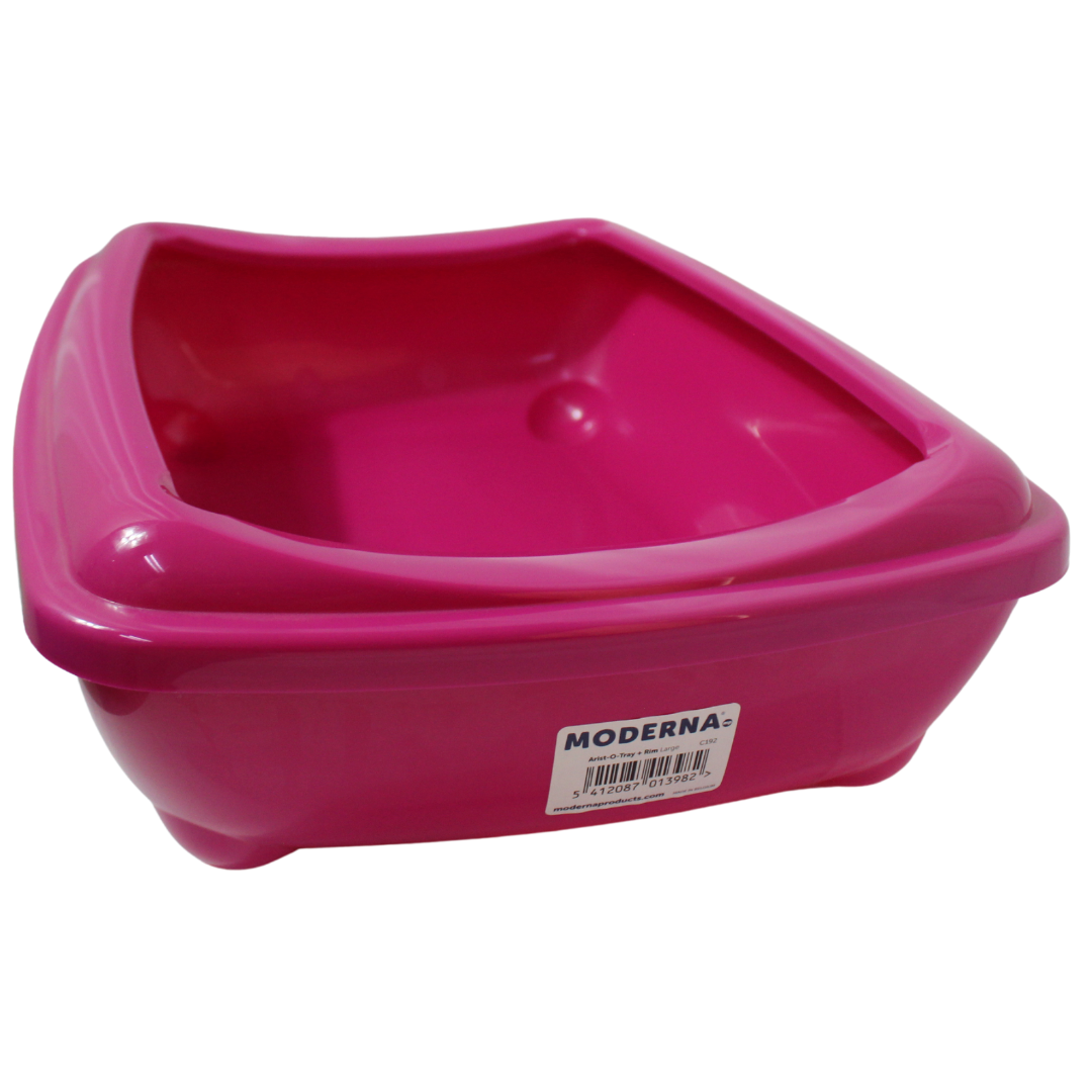 Moderna Arenero abierto Arist-O-Tray Grande con borde