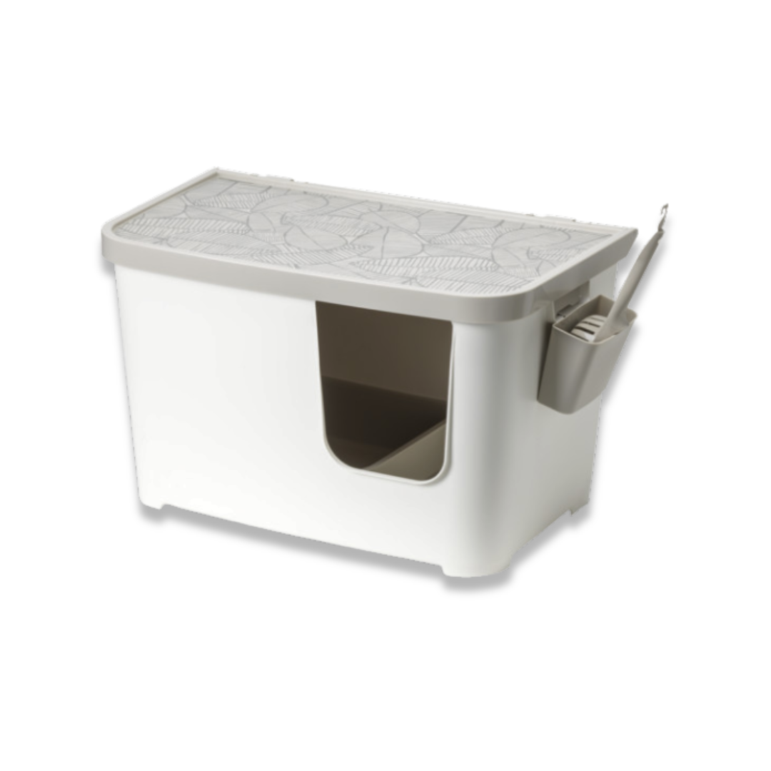 Moderna Arenero para Gato Casetta Soft White