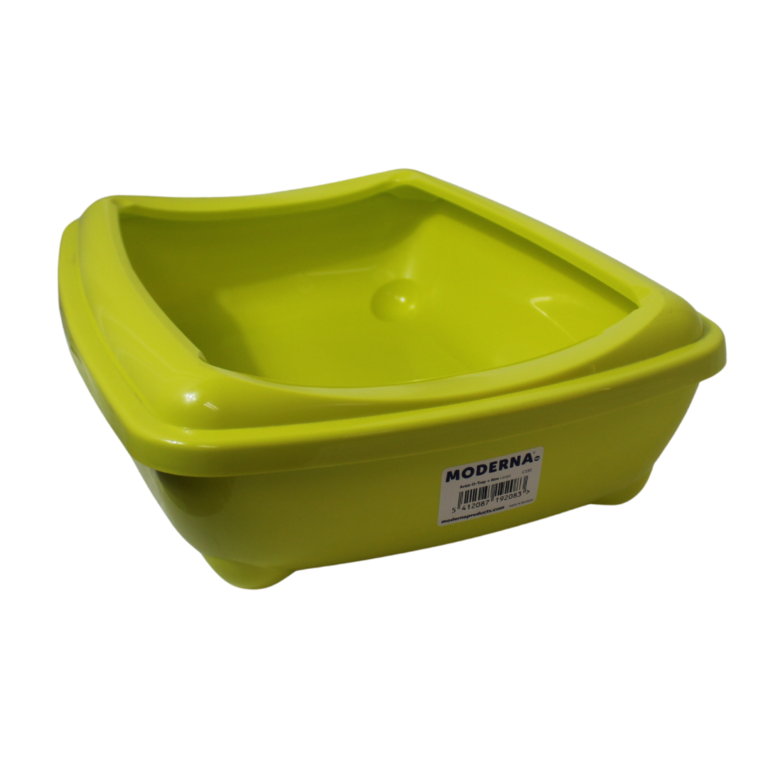 Moderna Arenero abierto Arist-O-Tray Grande con borde