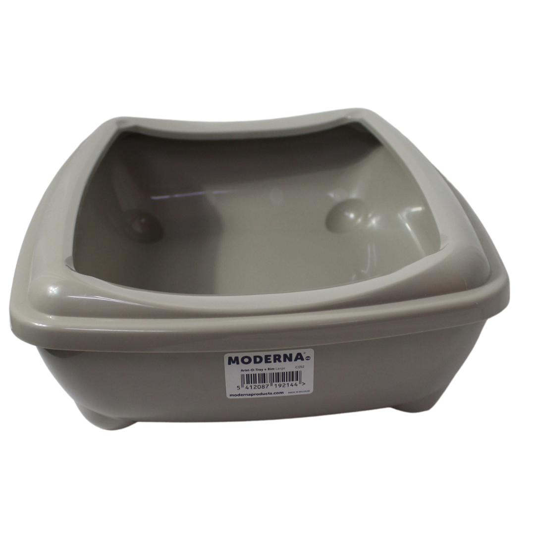Moderna Arenero abierto Arist-O-Tray Grande con borde