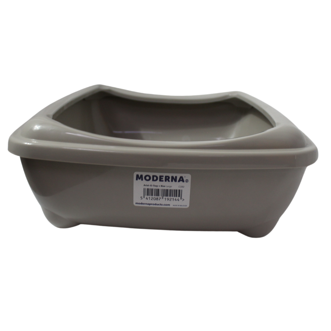 Moderna Arenero abierto Arist-O-Tray Grande con borde