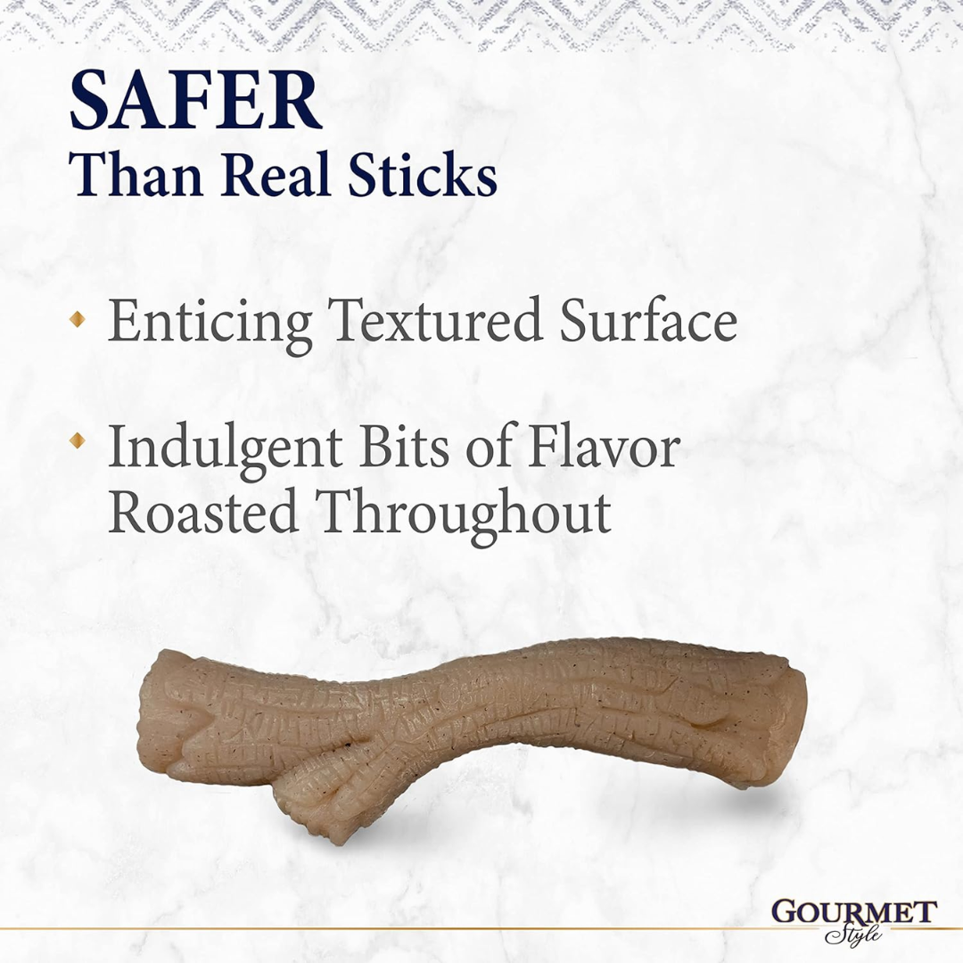 Nylabone Juguete Rama Gourmet Style Mantequilla de Cacahuate