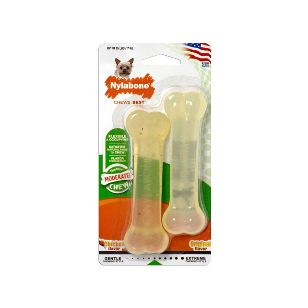 Nylabone Juguete Flexi Chew 2 pack