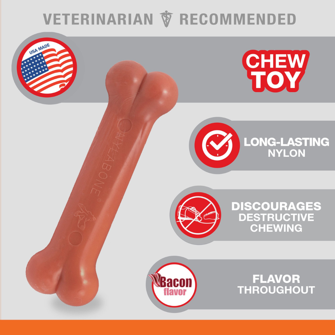 Nylabone Huesito Power Chew Tocino