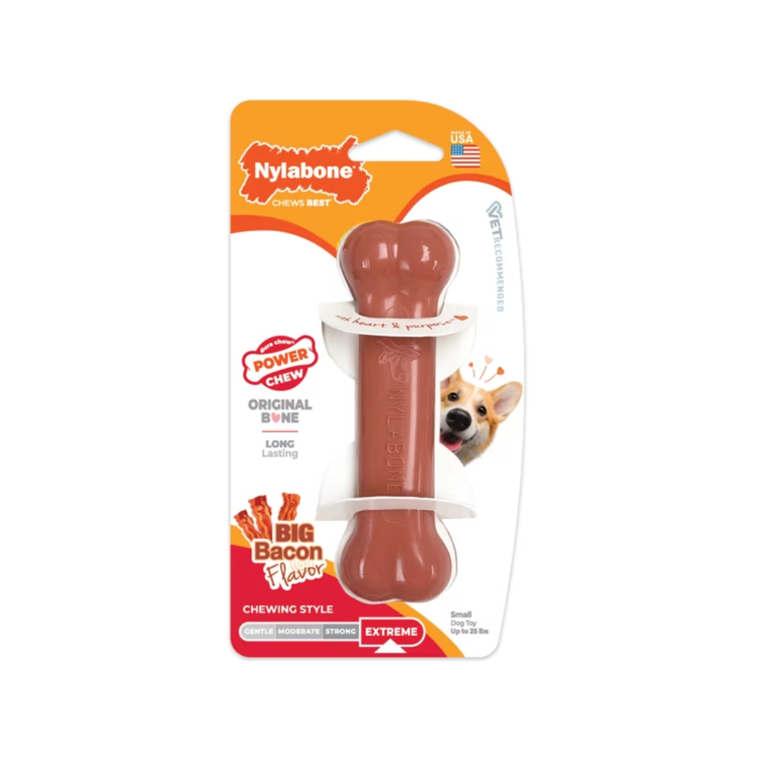 Nylabone Huesito Power Chew Tocino