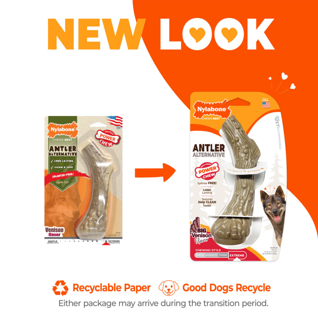 Nylabone Juguete Power Chew Astas de Venado