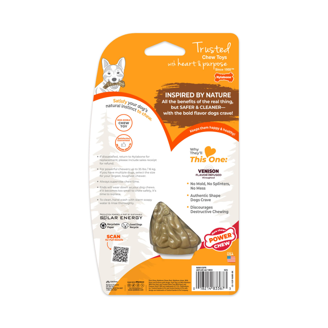 Nylabone Juguete Power Chew Astas de Venado