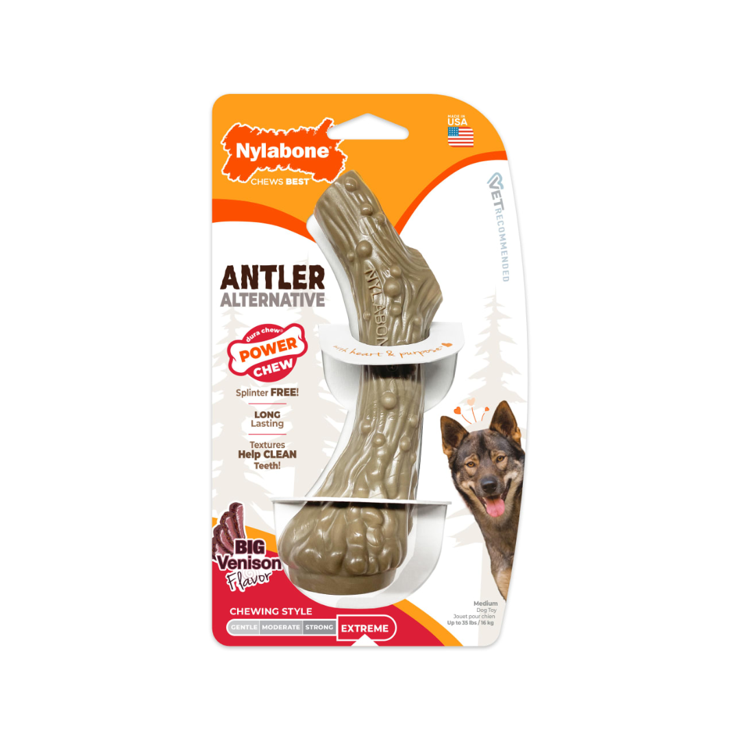 Nylabone Juguete Power Chew Astas de Venado