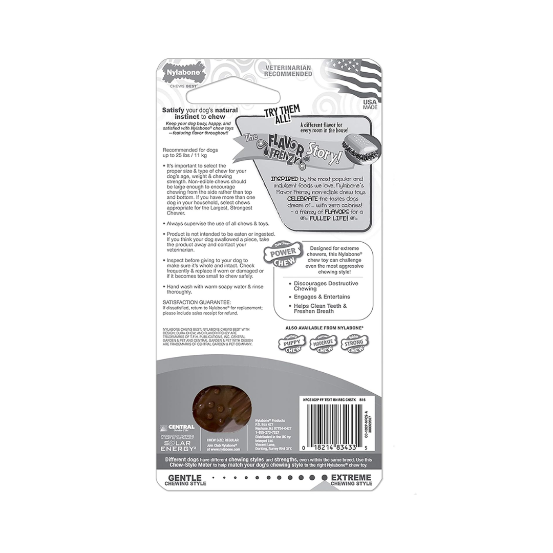 Nylabone Juguete Power Chew Pastel de Carne y Queso
