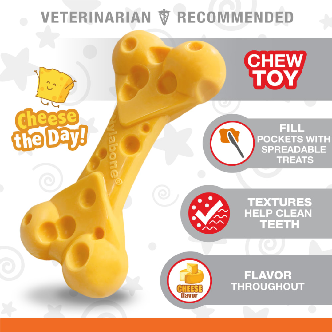 Nylabone Juguete Power Chew Sabor a Queso
